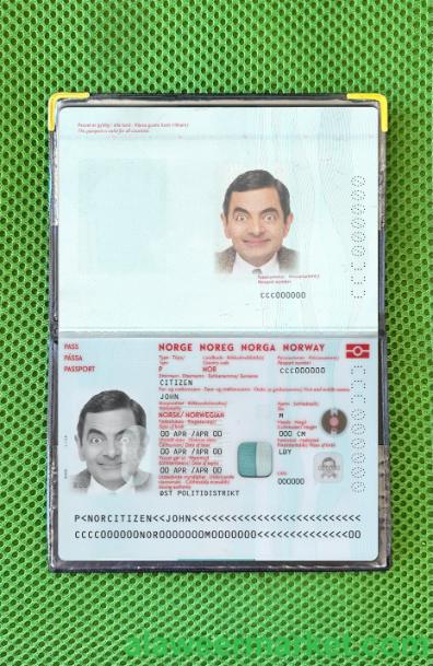 Norway passport new 2021-present photolook
